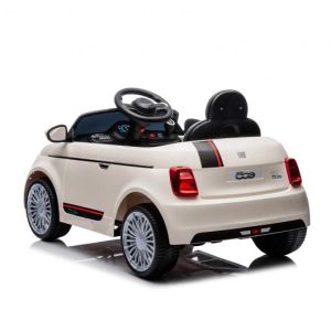 Chipolino Акумулаторна кола Fiat 500 бяла