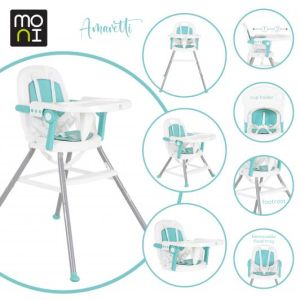 Moni Стол за хранене Amaretti blue