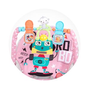 CHIPOLINO Музикален шезлонг Baby SPA pink