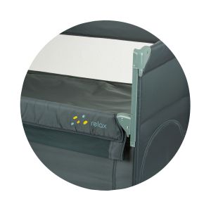 Chipolino Бебешка сгъваема кошара Relax pastel green
