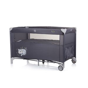 Chipolino Бебешка сгъваема кошара Relax granite