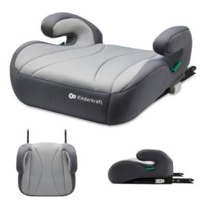 KinderKraft I-BOOST бустерна седалка за кола сива