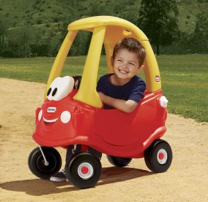 Little Tikes - Детска кола 2 в 1 за бутане Cozy Coupe