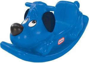 Little Tikes - Детска люлка Blue Rocking Puppy