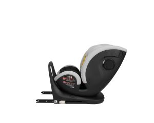 Kikka Boo - Стол за кола i-View i-SIZE / 40-150 см /Light Grey
