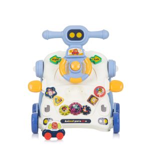 Chipolino Музикален уолкър 3 в 1 Кола синя