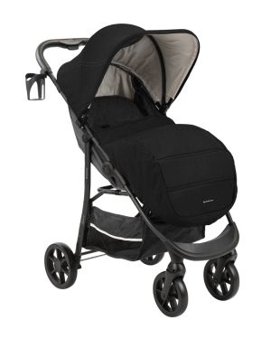 Kikka Boo Комбинирана количка 3в1 Selina Black 2024