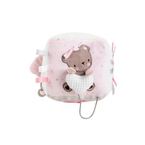 Kikka Boo Плюшено кубче Dream Big Pink