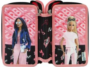 Undercover Scooli - Несесер с 3 ципа и аксесоари  Barbie