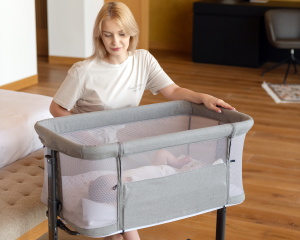 Kikka Boo - Мини кошара Noah Light Grey