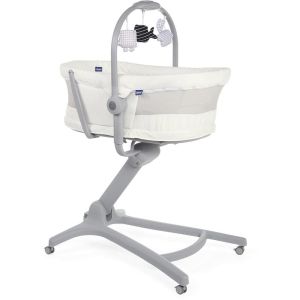 Chicco - Baby Hug Air 4в1 кошче, шезлонг и стол WHITE SNOW