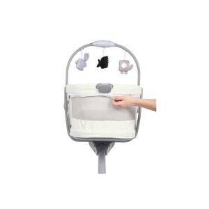 Chicco - Baby Hug Air 4в1 кошче, шезлонг и стол WHITE SNOW