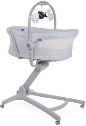 Chicco - Baby Hug Air 4в1 кошче, шезлонг и стол Stone