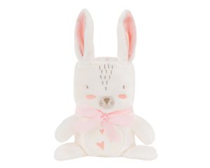 Kikka Boo 3D Бебешко поларено одеяло Rabbits in Love