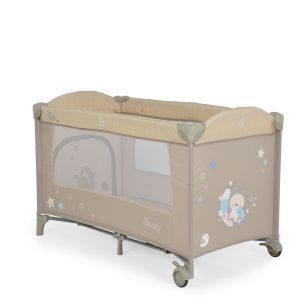 Мони - Детска сгъваема кошара Sleepy Beige