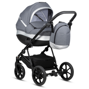 BUBA  ZAZA2 2в1 бебешка количка 021 Dark Grey