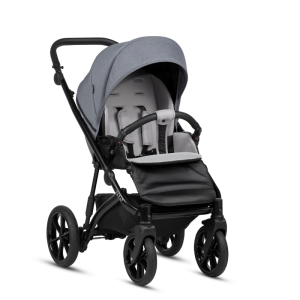 BUBA  ZAZA2 2в1 бебешка количка 021 Dark Grey