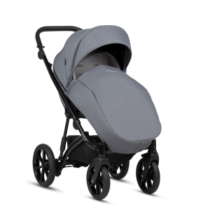 BUBA  ZAZA2 2в1 бебешка количка 021 Dark Grey