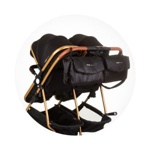 Chipolino Количка за близнаци Duo Smart