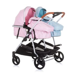 Chipolino Количка за близнаци Duo Smart момиче/момче