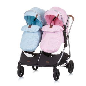 Chipolino Количка за близнаци Duo Smart момиче/момче