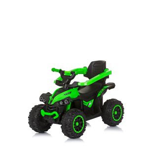  Chipolino кола за яздене с дръжка "ATV" зелена