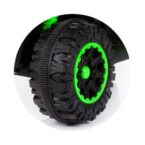  Chipolino кола за яздене с дръжка "ATV" зелена