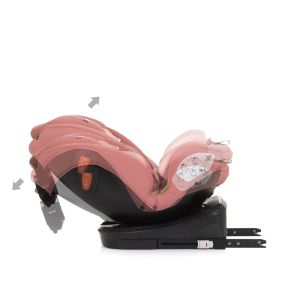 Chipolino  Стол за кола Воларе  i-SIZE 360 / 40-150 см /Фламинго