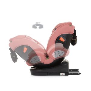 Chipolino  Стол за кола Воларе  i-SIZE 360 / 40-150 см /Фламинго