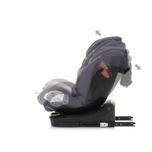 Chipolino  Стол за кола Воларе  i-SIZE 360 / 40-150 см /сиво