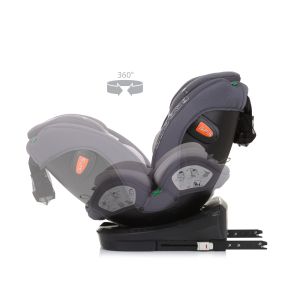 Chipolino  Стол за кола Воларе  i-SIZE 360 / 40-150 см /сиво