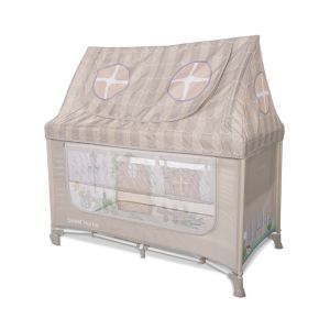 Lorelli Сгъваема кошара с покрив Sweet Home Beige