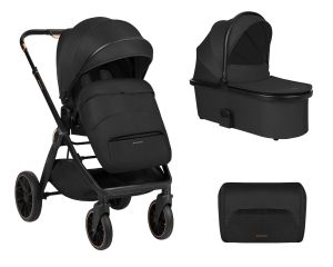 Kikka Boo Бебешка количка 2в1 Tiffany Black