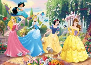 Детски Maxi пъзел 2в1 Принцеси Disney Princess Lisciani 108 части