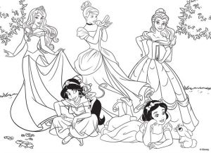 Детски Maxi пъзел 2в1 Принцеси Disney Princess Lisciani 108 части