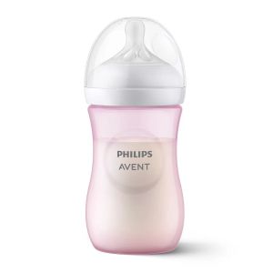 Philips AVENT - Шише на хранене Natural Response 260 мл.розово