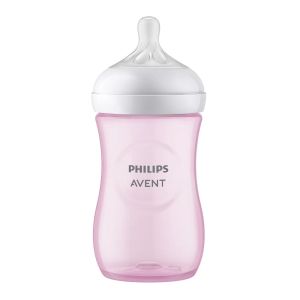 Philips AVENT - Шише на хранене Natural Response 260 мл.розово