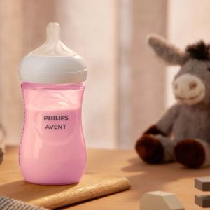 Philips AVENT - Шише на хранене Natural Response 260 мл.розово