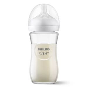 Philips AVENT - Стъклено шише на хранене Natural Response 240мл.