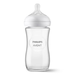 Philips AVENT - Стъклено шише на хранене Natural Response 240мл.