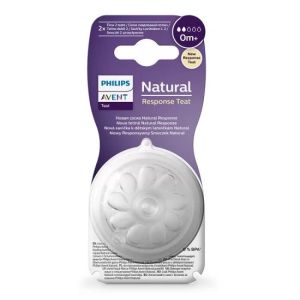Philips AVENT - Биберони Natural Response 0м. 2 капки