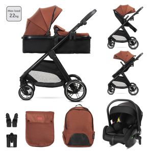 Lorelli Бебешка количка ASPEN 3в1 picante