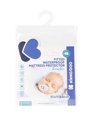 Kikka Boo Протектор за матрак бамбук  80/50  за мини кошара