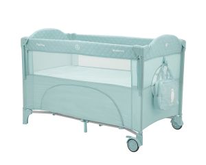 Kikka Boo - Бебешка кошара 2 нива Milky Way Mint