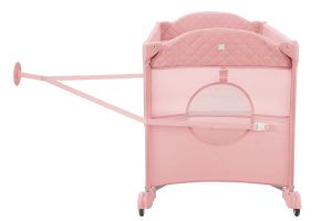 Kikka Boo - Бебешка кошара 2 нива Milky Way Pink