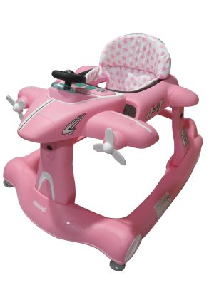 Chipolino Детска проходилка 3 в1 "Самолетче" pink