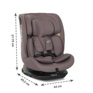 Lorelli Стол за кола RODEO Isofix 360 grey