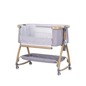 Chipolino Бебешка мини кошара Charisma сива