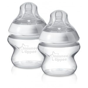TOMMEE TIPPEE Шишета за хранене 150 ml двойна опаковка