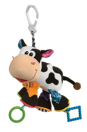 Бебешка играчка Playgro Activity Friend Camilla Cow - Активен приятел крава